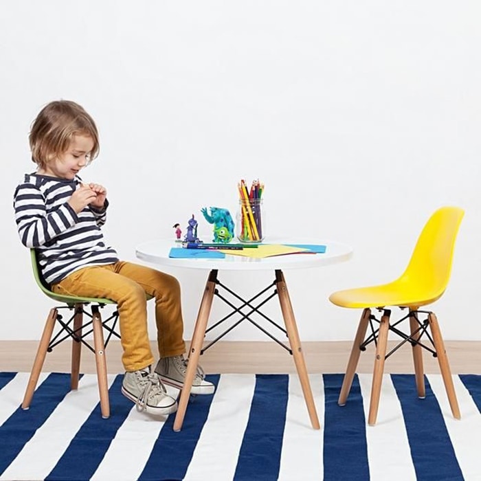 Kids eames table and chairs shop